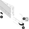 Сет: Инсталляция LEMARK PENEDA + кнопка смыва BIT чёрный матовый + унитаз FLOREX белый глянец 100802420