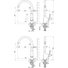 Смеситель для кухни LEMARK VERBA LM11405C
